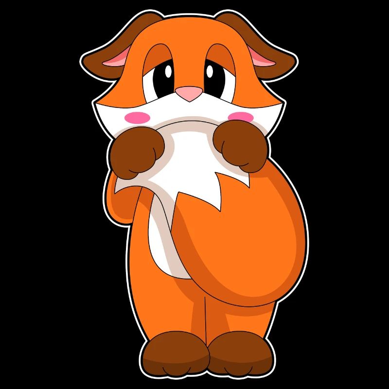 Renard timide
