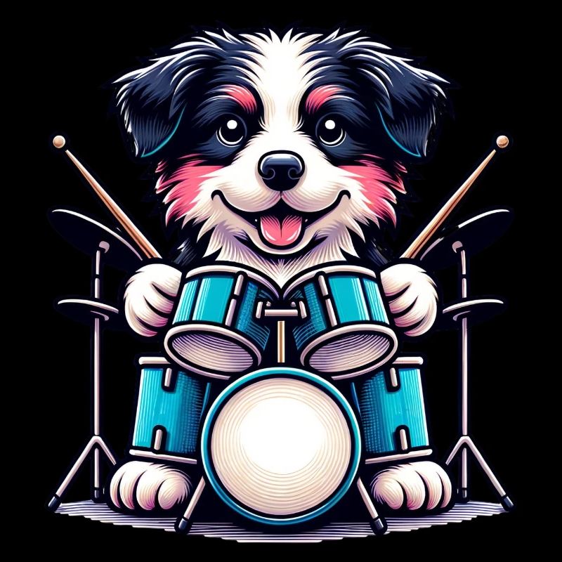 Chiot Border Collie Drummer Cool