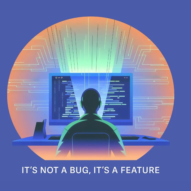 its not a bug its a feature Programmer Software