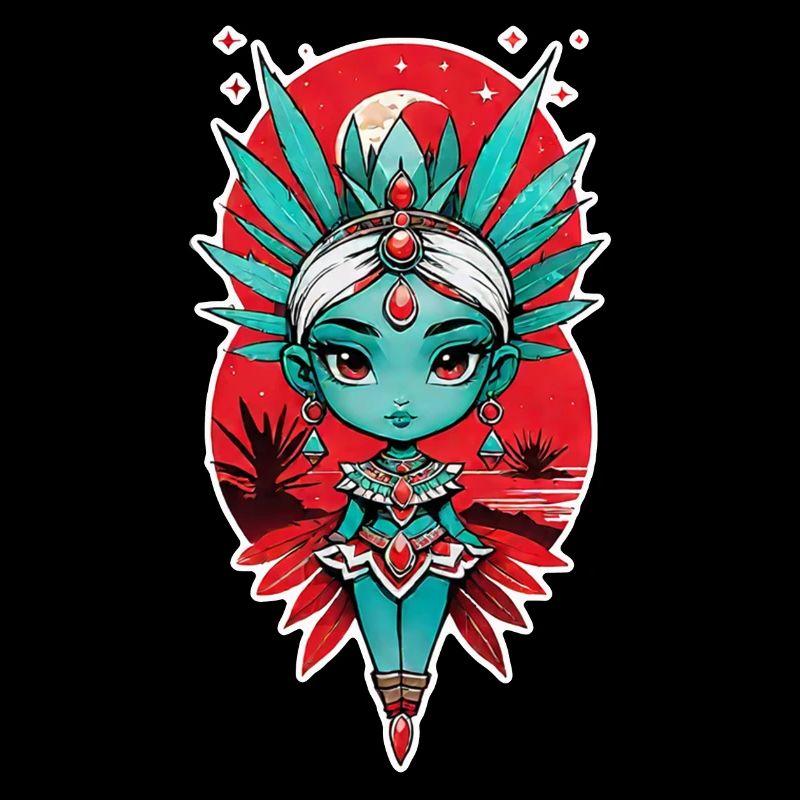 princesse indienne - aztek