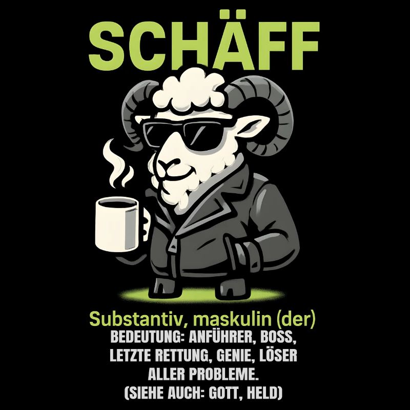 Schaf Spruch Schäff Lustig Geschenkidee Schafe