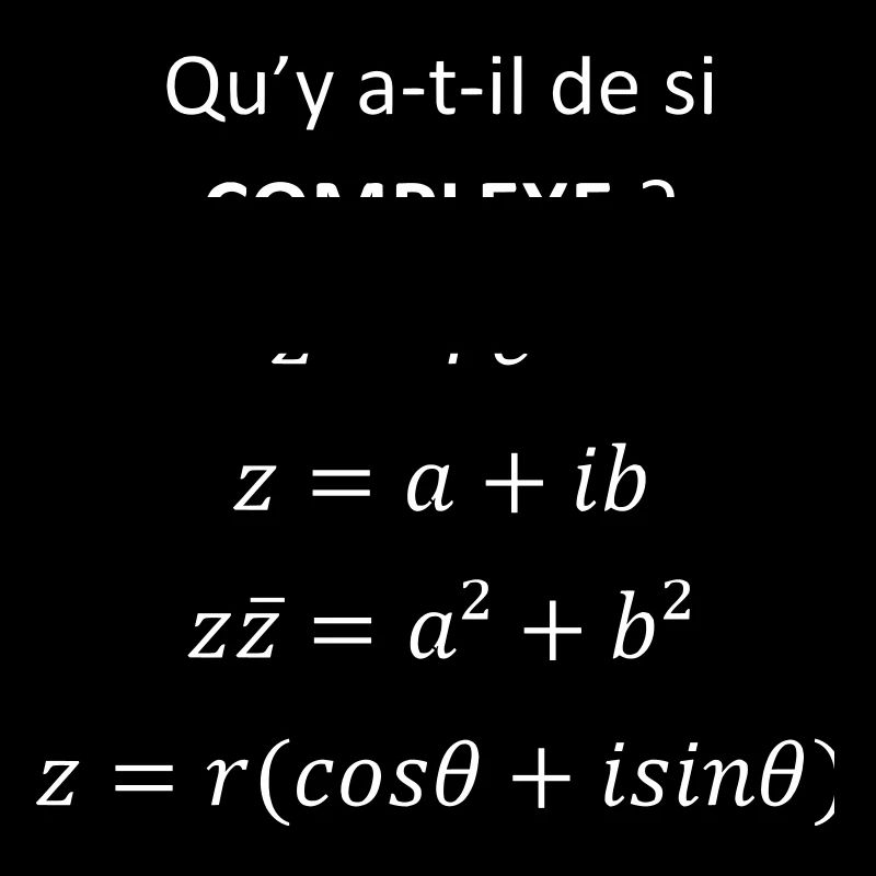 Complex numbers
