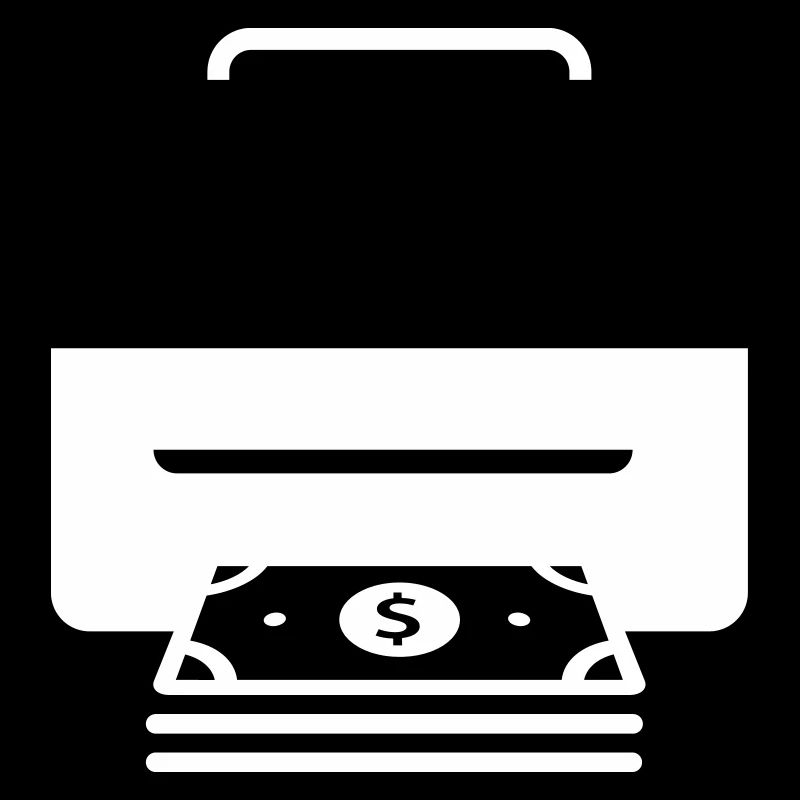 Imprimer de l'argent et gagner de l'argent