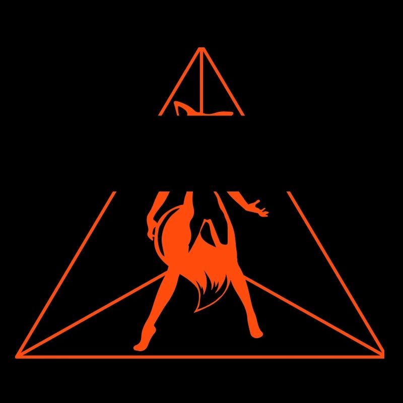 sexy fox in triangle
