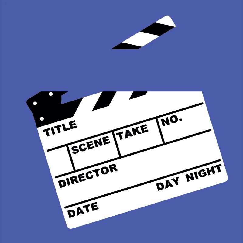 Klappe - clapperboard