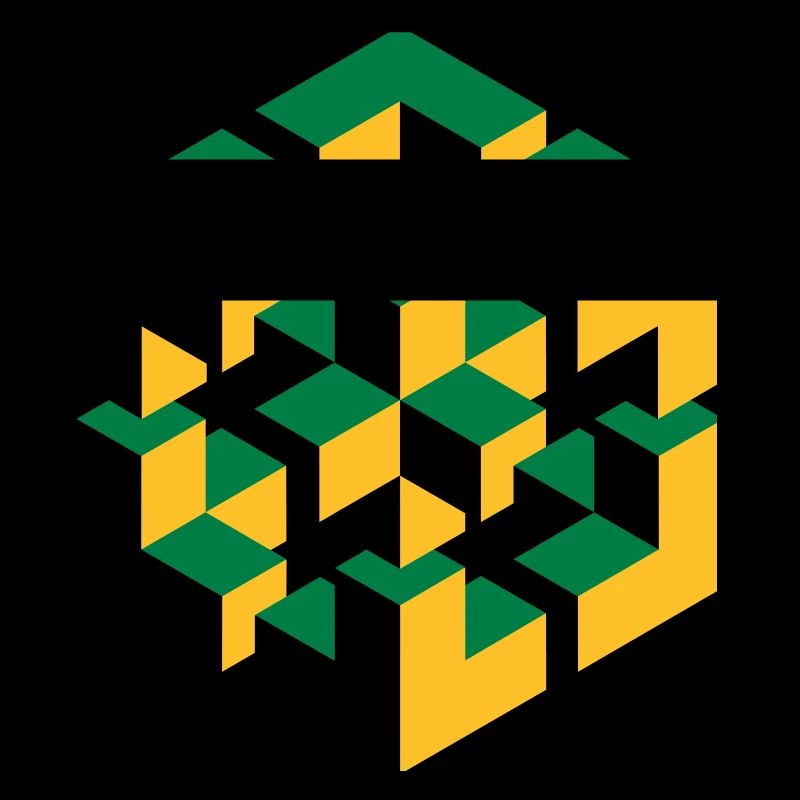 impossible figure Escher cube geometry fantasy