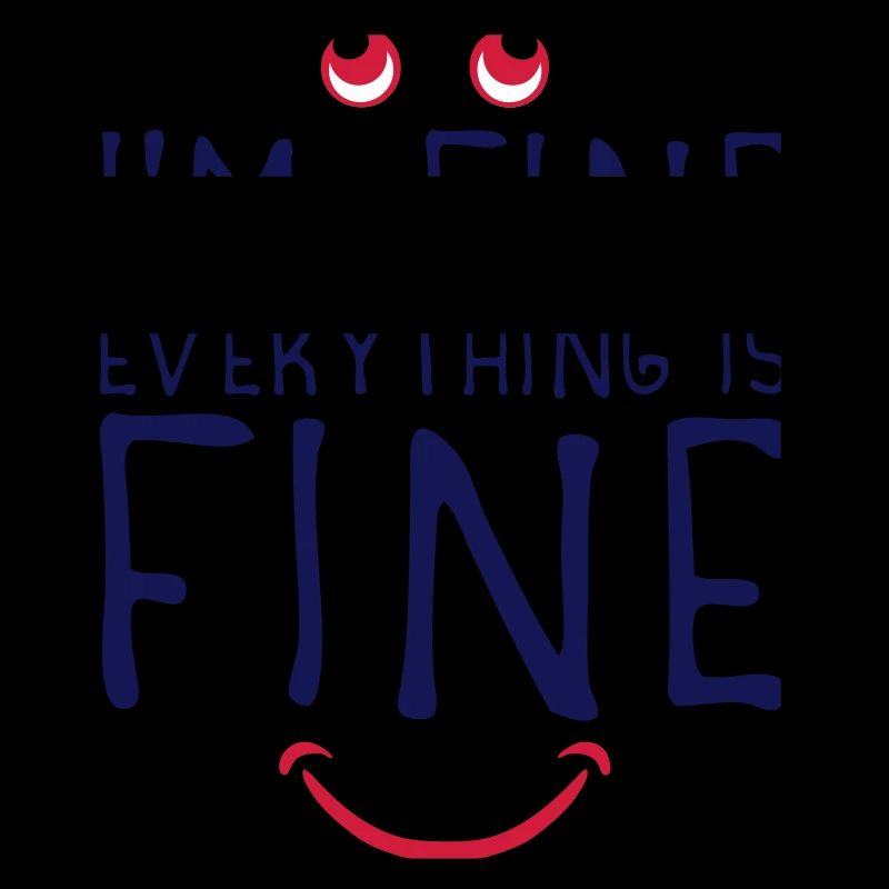 citation nuage i am fine everything joyeux drole e