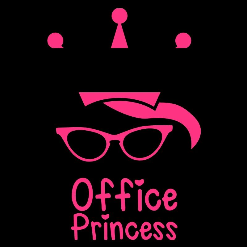 princesse de bureau avec les yeux de chat lunettes