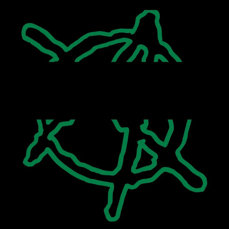 Anarchy Outline Hand Drawn