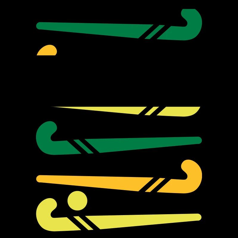 Hockeyschläger bunt