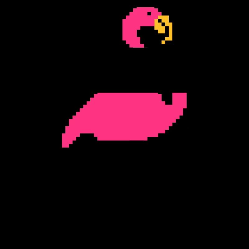Flamingo PIxel Art