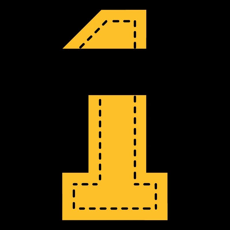 number one patch