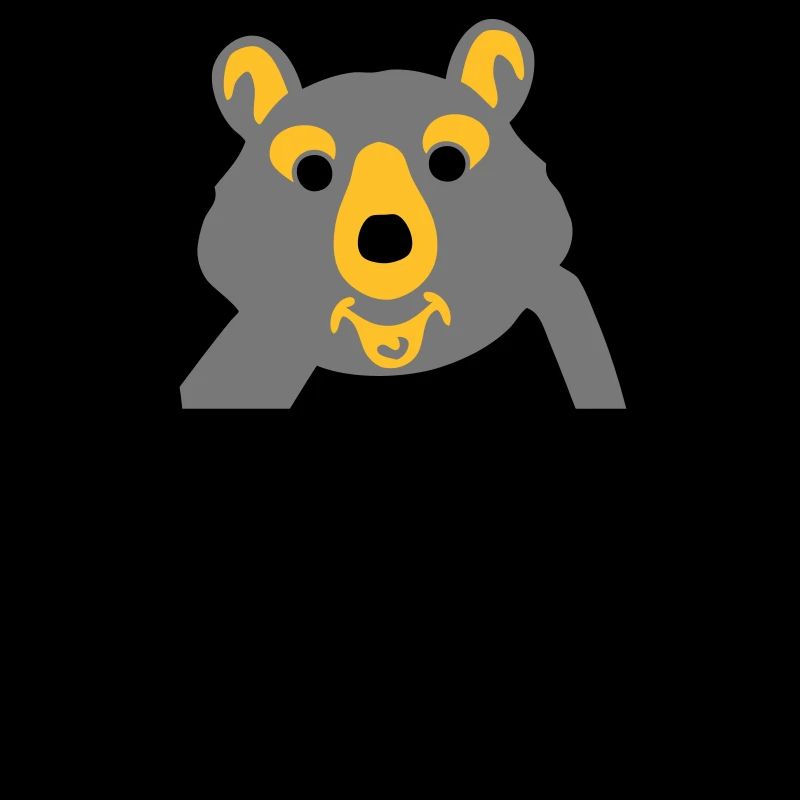 bear letter o drawing