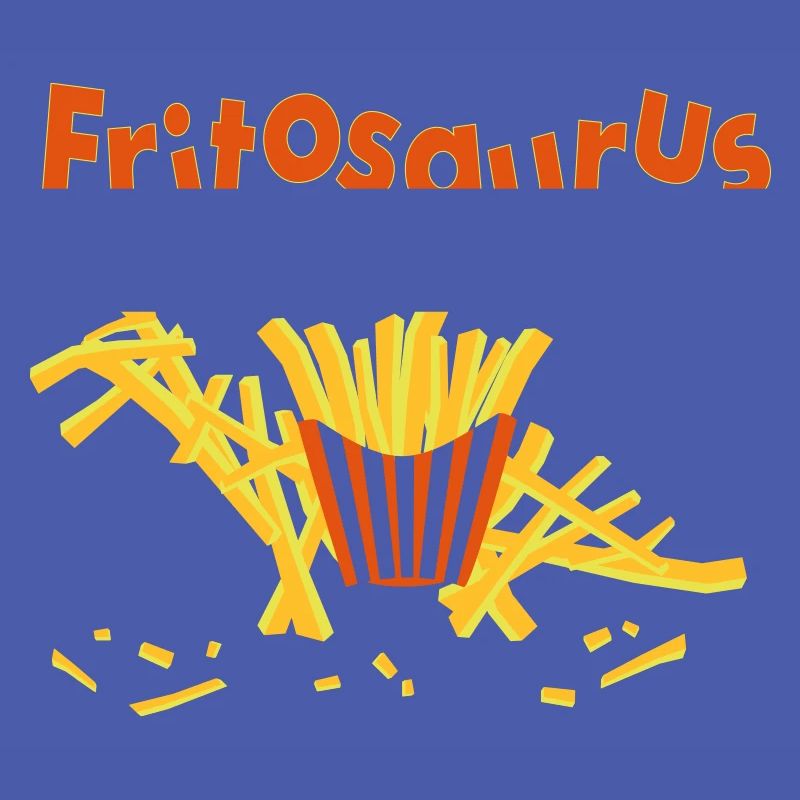 Fritosaurus - Vector both in one design