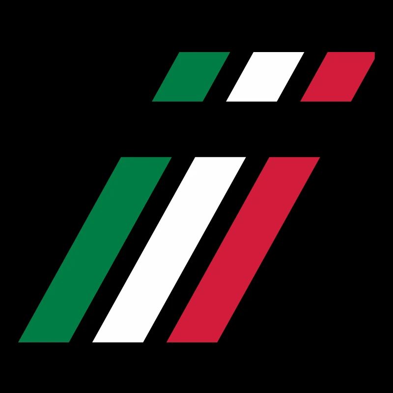 Italie bande drapeau