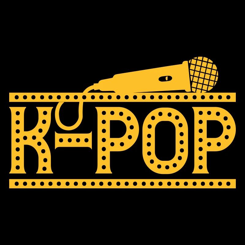 K-POP. K-Pop Mikrofon | Farben änderbar