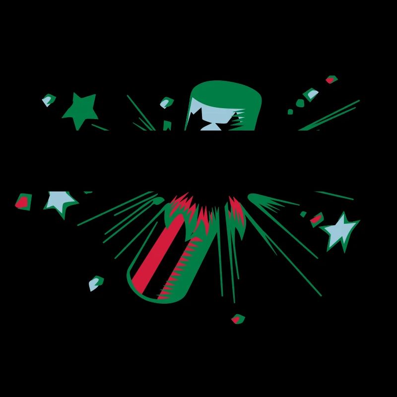 Explosion Knaller Idee Geschenk Feuerwerk Party