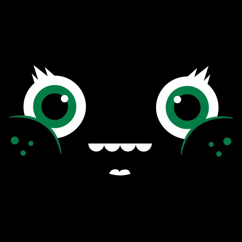 Drôle et mignon de Kawaii Visage Comic / Smiley