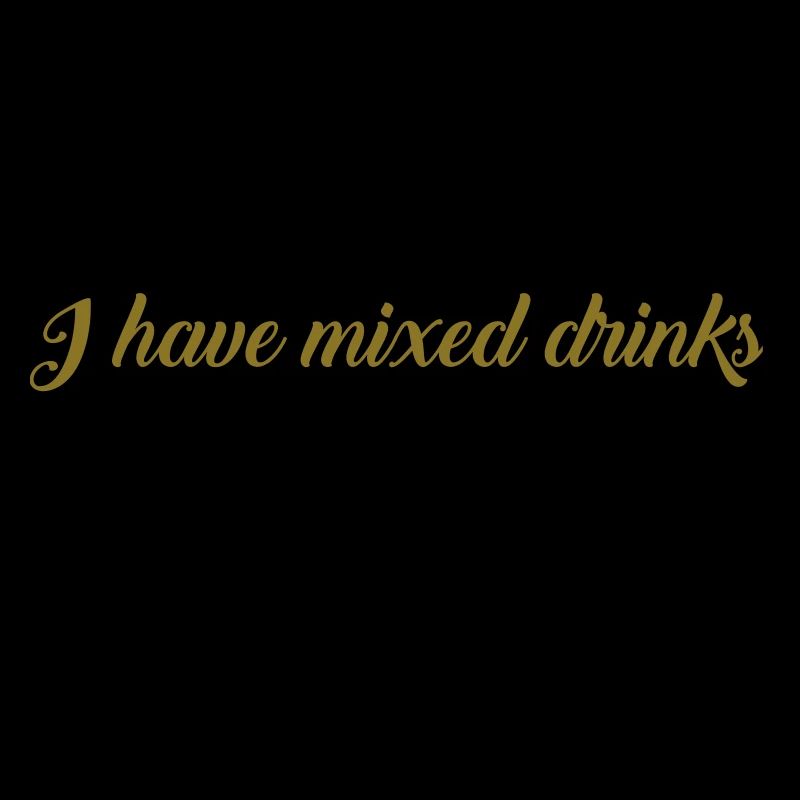 mixed drinks text