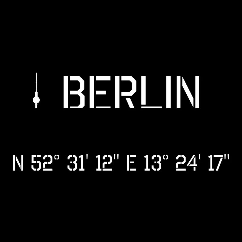 Berlin Coordinates: N 52 ° 31 '12' 'E 13 ° 24' 17 ''
