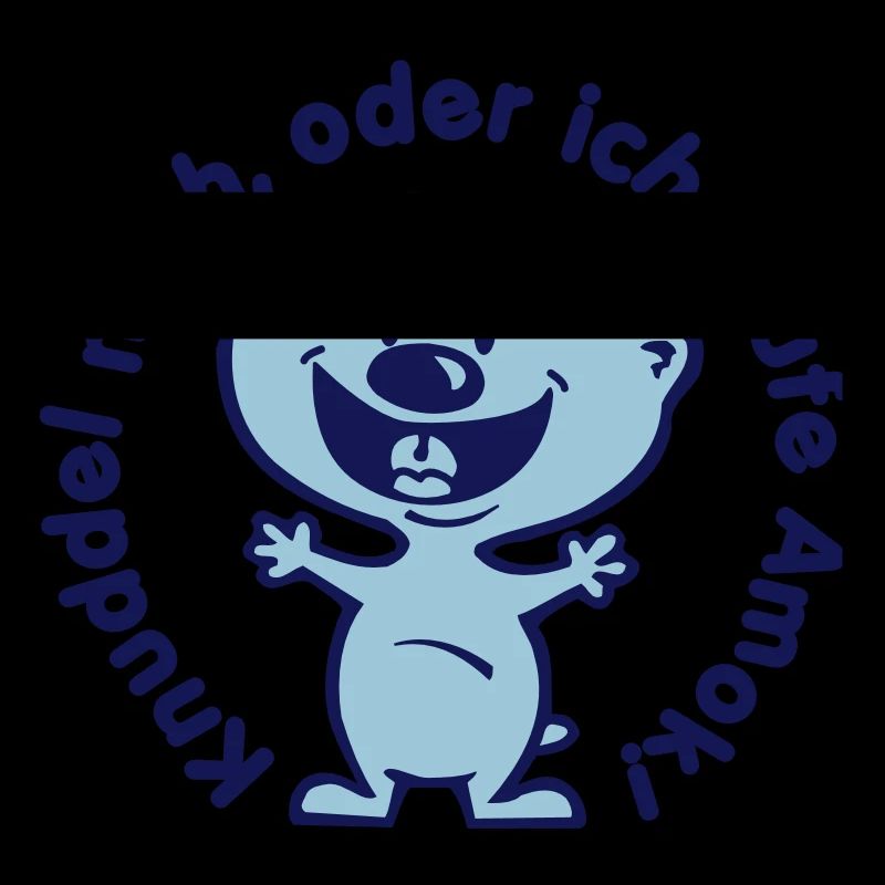 knuddel mich, oder ich laufe amok