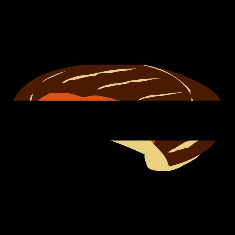 Jaffa Bite (3-color vector)