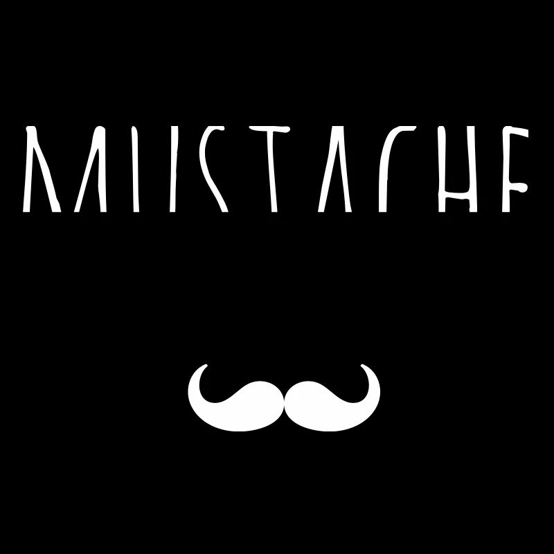 Mustache Bart Geschenk Idee
