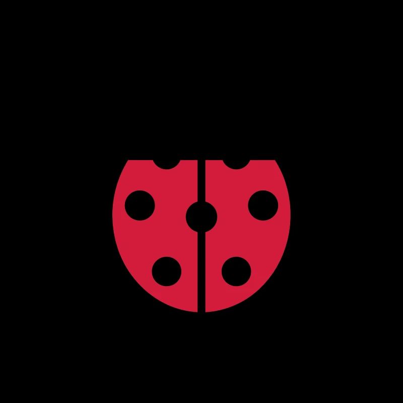 ladybug small cute cute beetle red dot