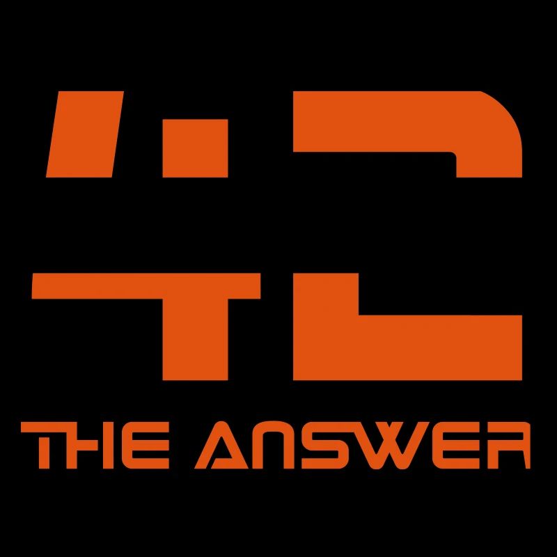 42, the answer galaxy science fiction UFO rocket