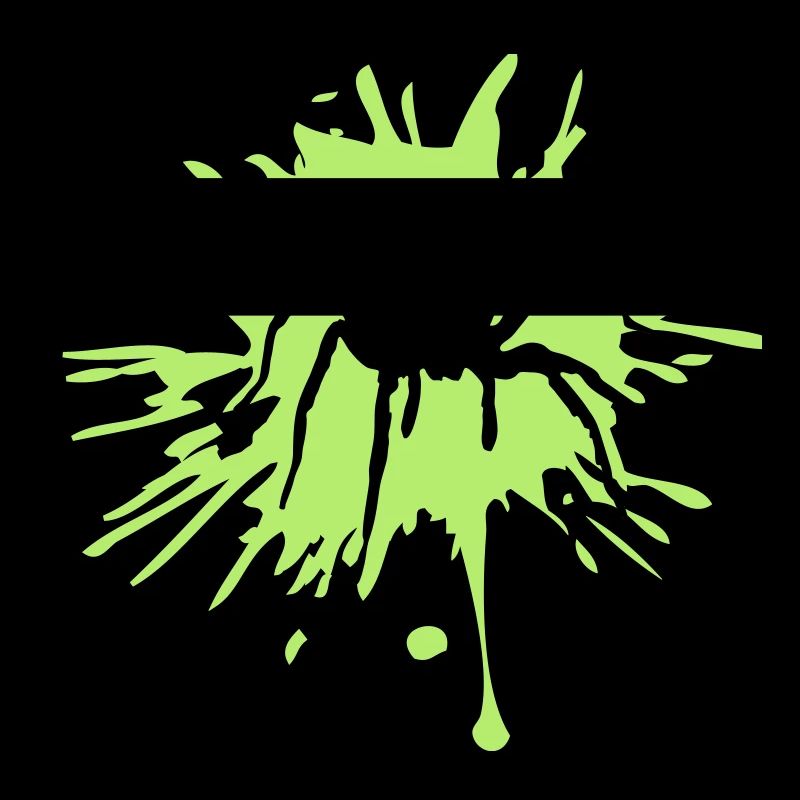 araignée araignée blob graffiti gouttes couleur b