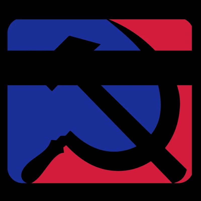 Red blue communism