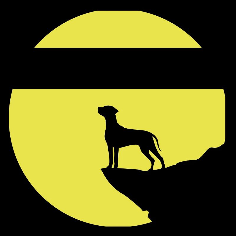 Rhodesian Ridgeback Rising Sun