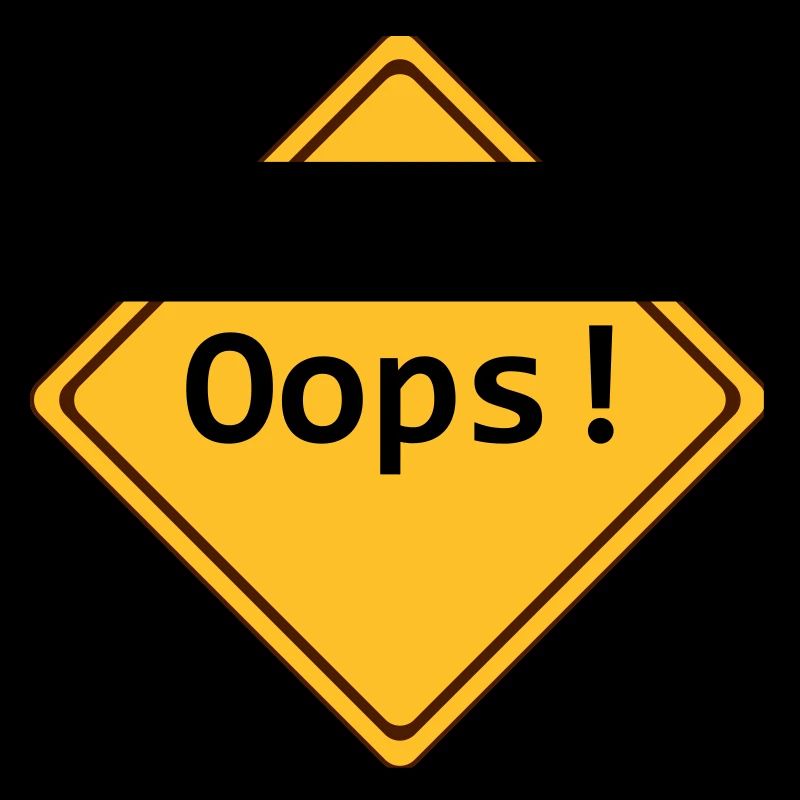 erreur, oups!, adaptable