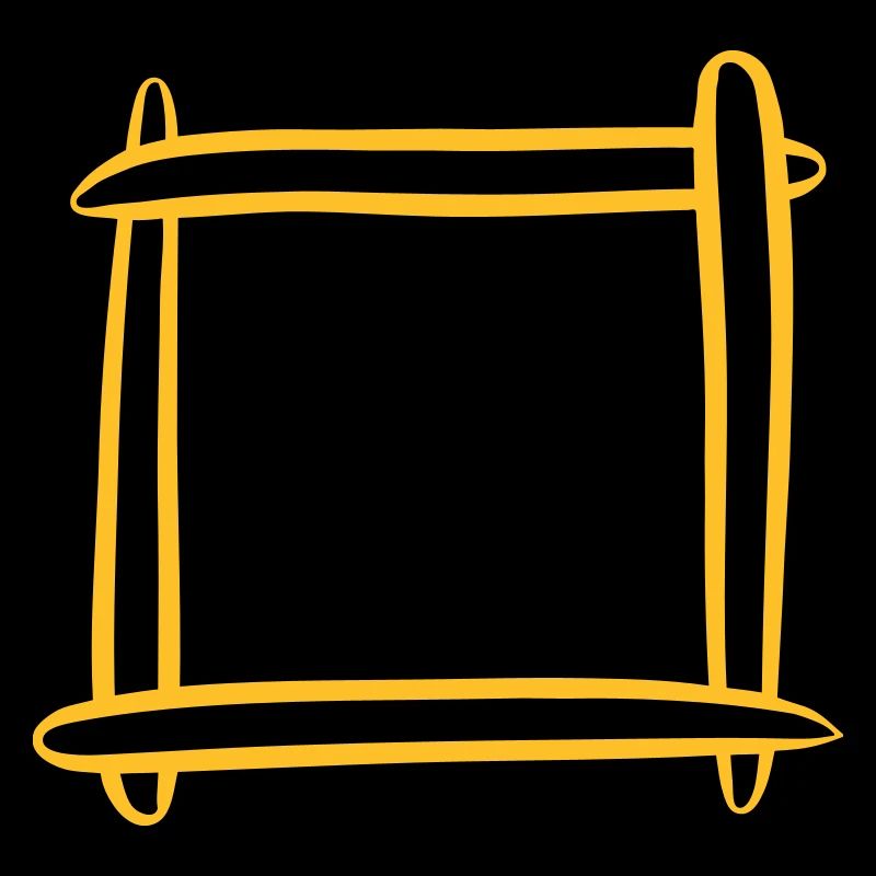 Dekorativer Rahmen / Bilderrahmen. Vorlage.