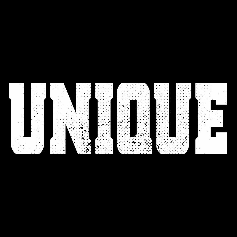 unique, unique, unique valeur de soi unique