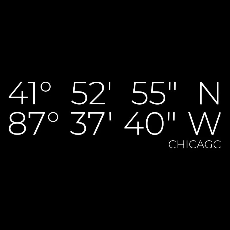 Coordinates Chicago