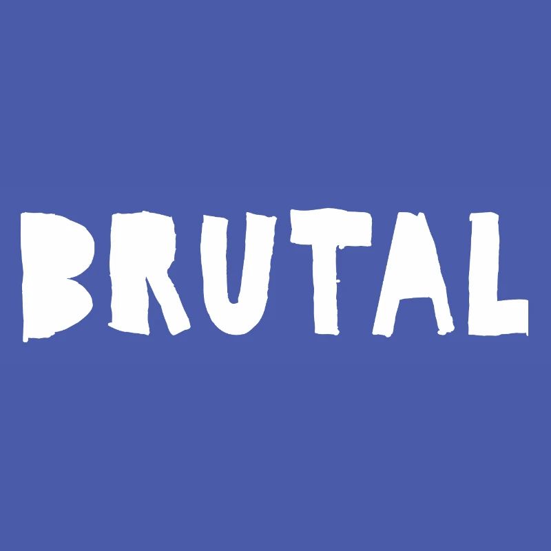 Conception brutale du logo Daged Bold