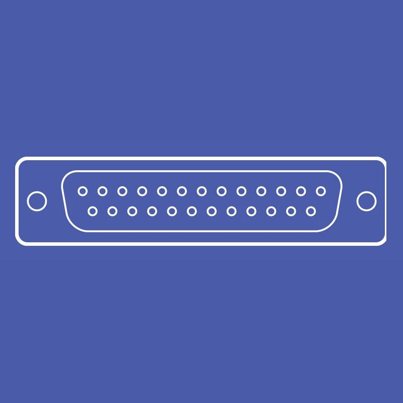DB 25 Connector Parallel, Printer