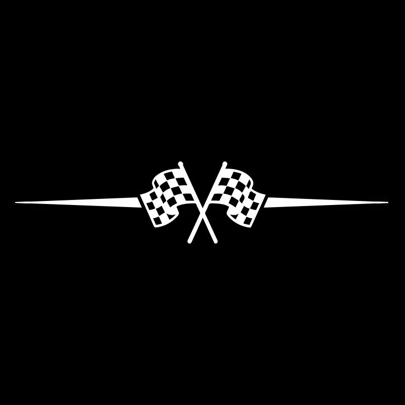 Icône de course de drapeau de course