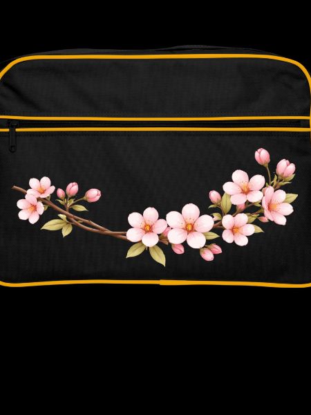 Cherry blossom branch spring motif