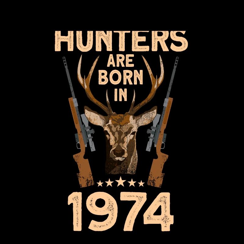 Jäger 48. Geburtstag Hirsch Jagen Geschenk