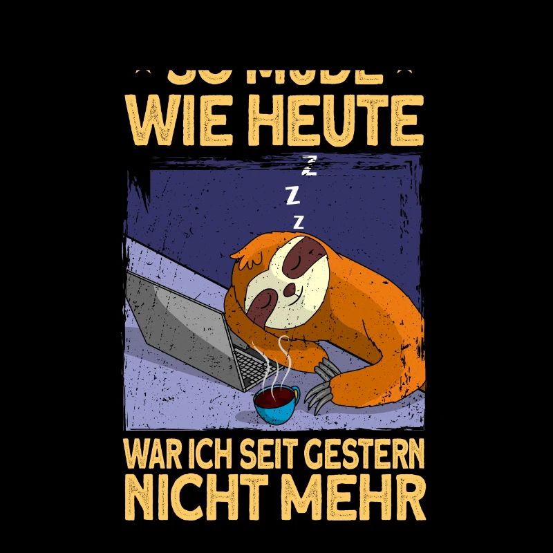 Faultier Geschenk Faultier Sprüche