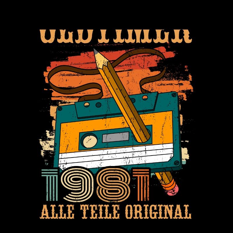 oldtimer 1981 Original - kassette 42 Geburtstag
