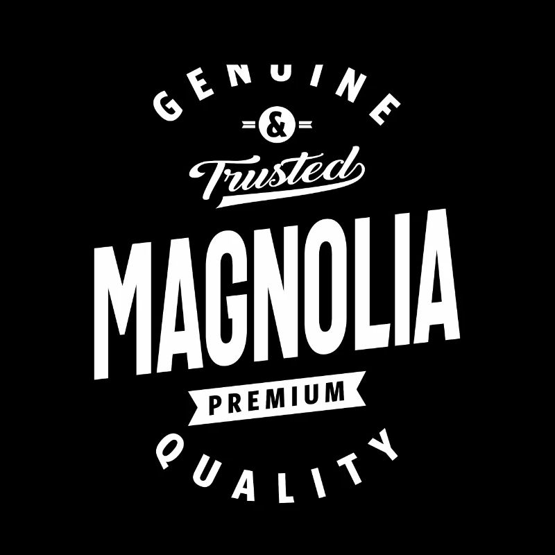Magnolia Personalisierter Name Geburtstagsgeschenk