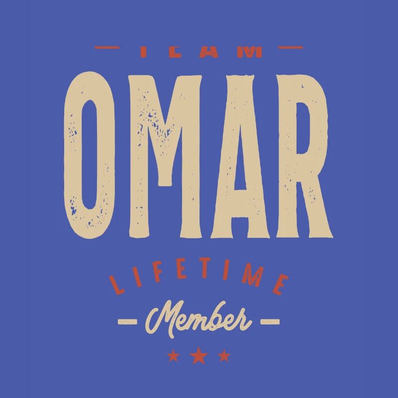 Omar Name Funny Personalized Birthday Omar