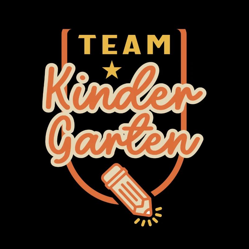 Team Kindergarten Teacher Student Back to School