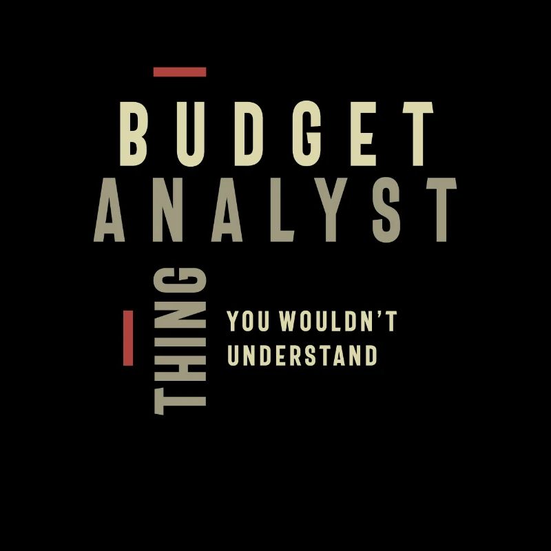 Budget Analyst Thing You Wouldn't Understand