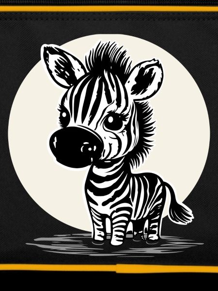 Zèbre mignon – Motif d’animal mignon