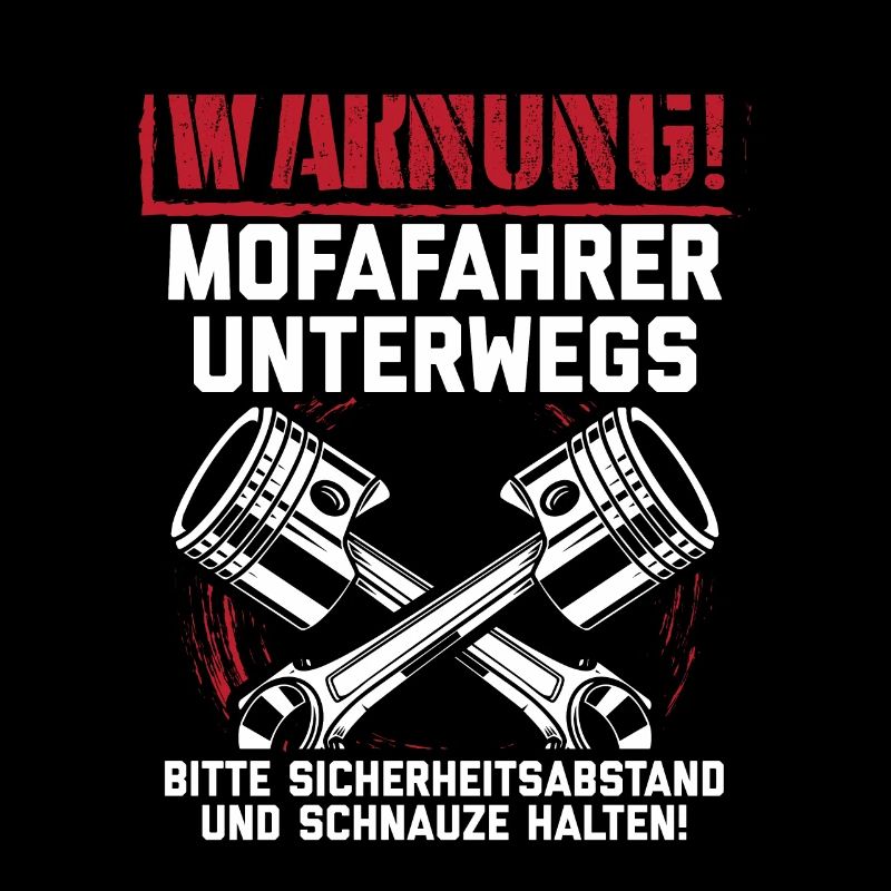 Mofa Moped Mofafahrer Mopedfahrer Mofas Geschenk