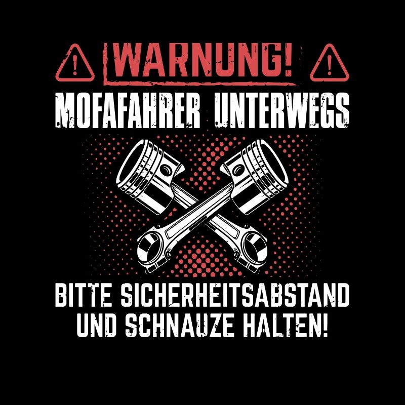 Mofa Mofafahrer Moped Mopedfahrer Mofas Geschenk